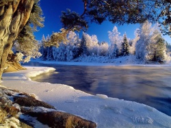 Зимний пейзаж картинки